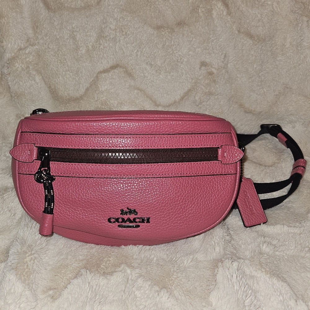 Coach Pink Belt Bag
